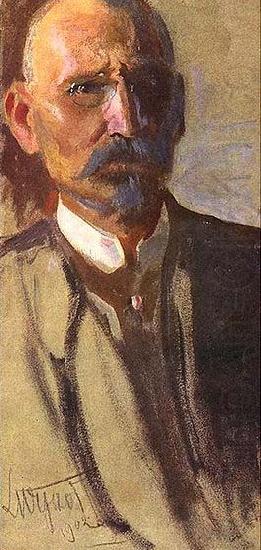 Self-portrait, Leon Wyczolkowski